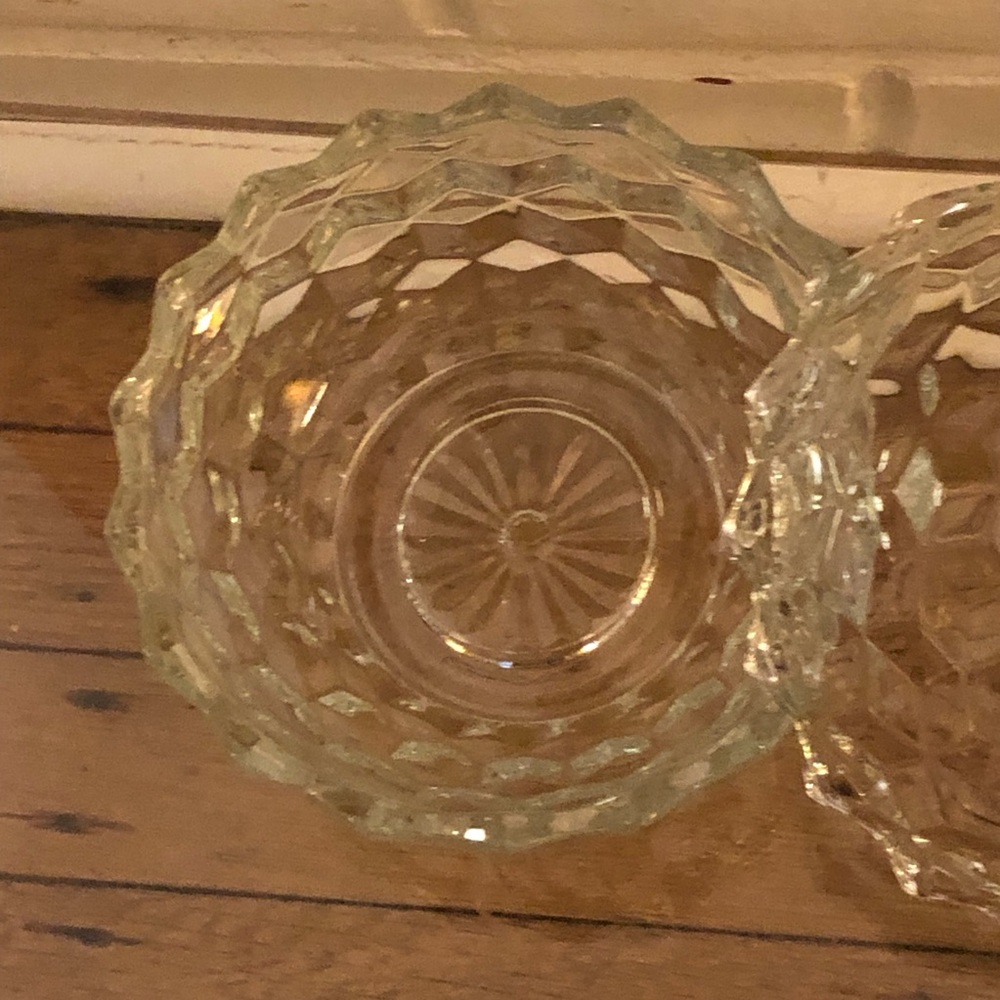Homco Pyramid Fairy Lamp Clear Glass Vintage Multi-Listing - Picture 5 of 10